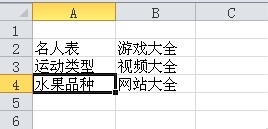 如何在excel中建立不同表之间的链接