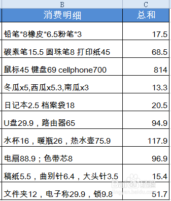 excel表格不规则数据特殊求和，专治各种不服