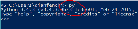 Winsows环境下安装和配置Python