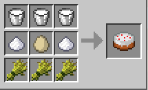 我的世界合成食物表