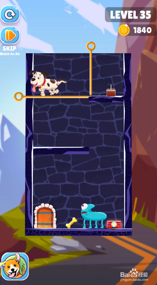 Save The Puppy的LEVEL 35如何通关？