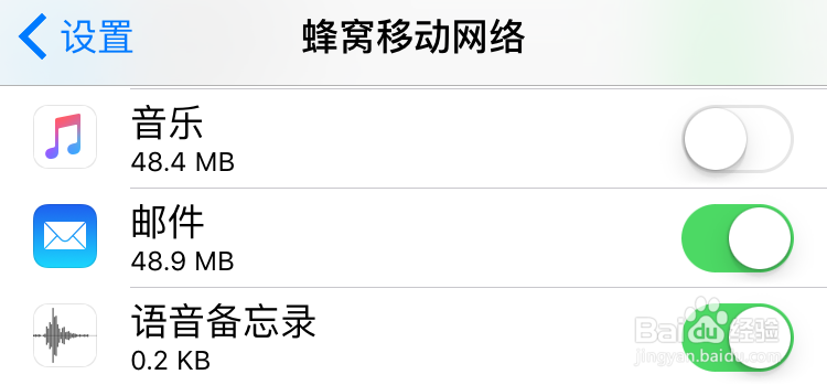 iPhone6S怎么省流量 苹果6S如何省流量