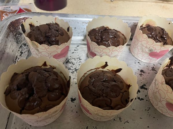 巧克力纸杯蛋糕