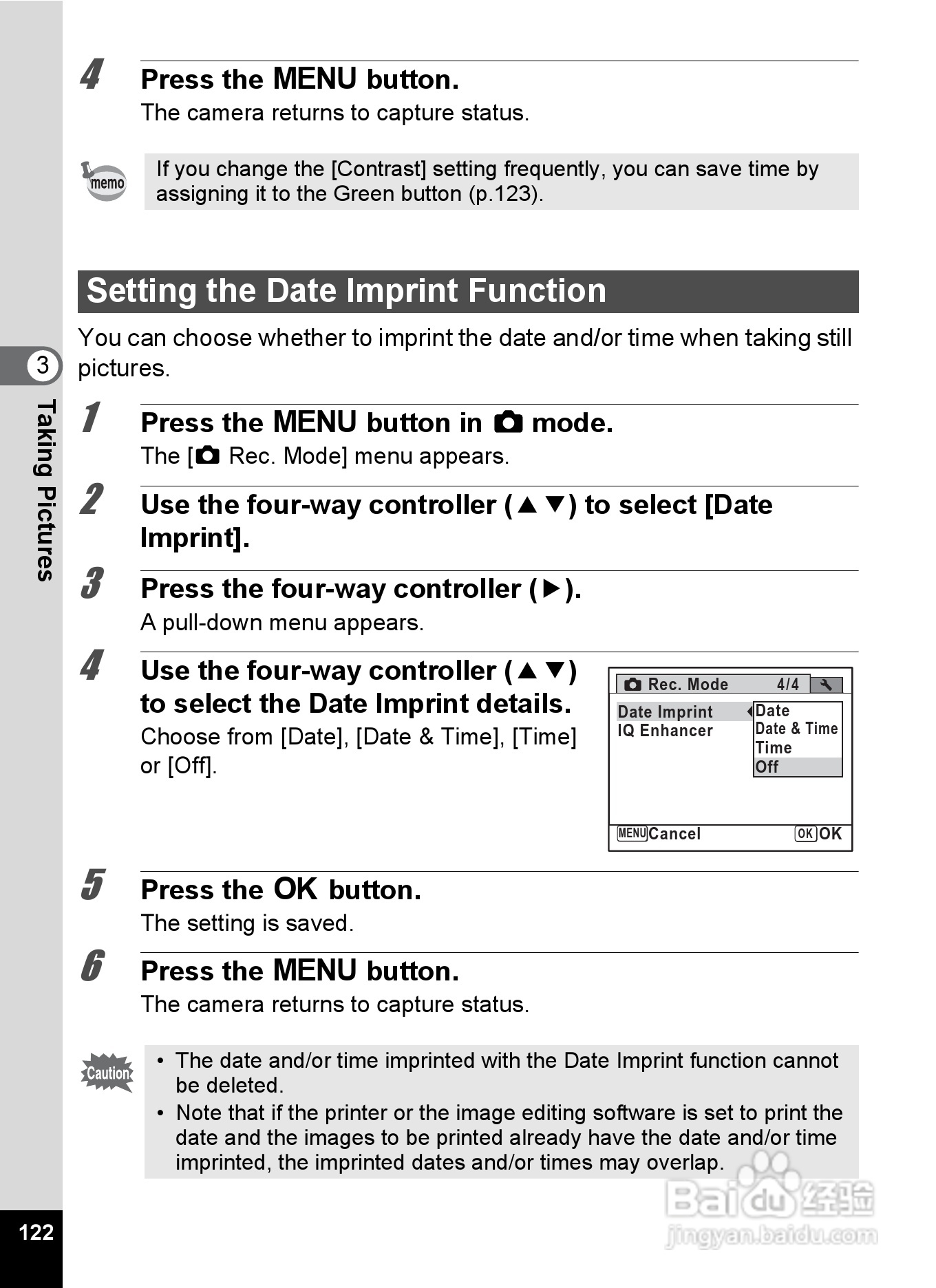 宾得Optio RZ18数码相机使用说明书:[13]