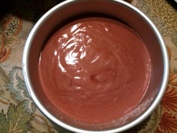 红丝绒水果裸蛋糕