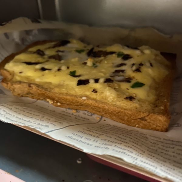 葱香芝士蛋吐司