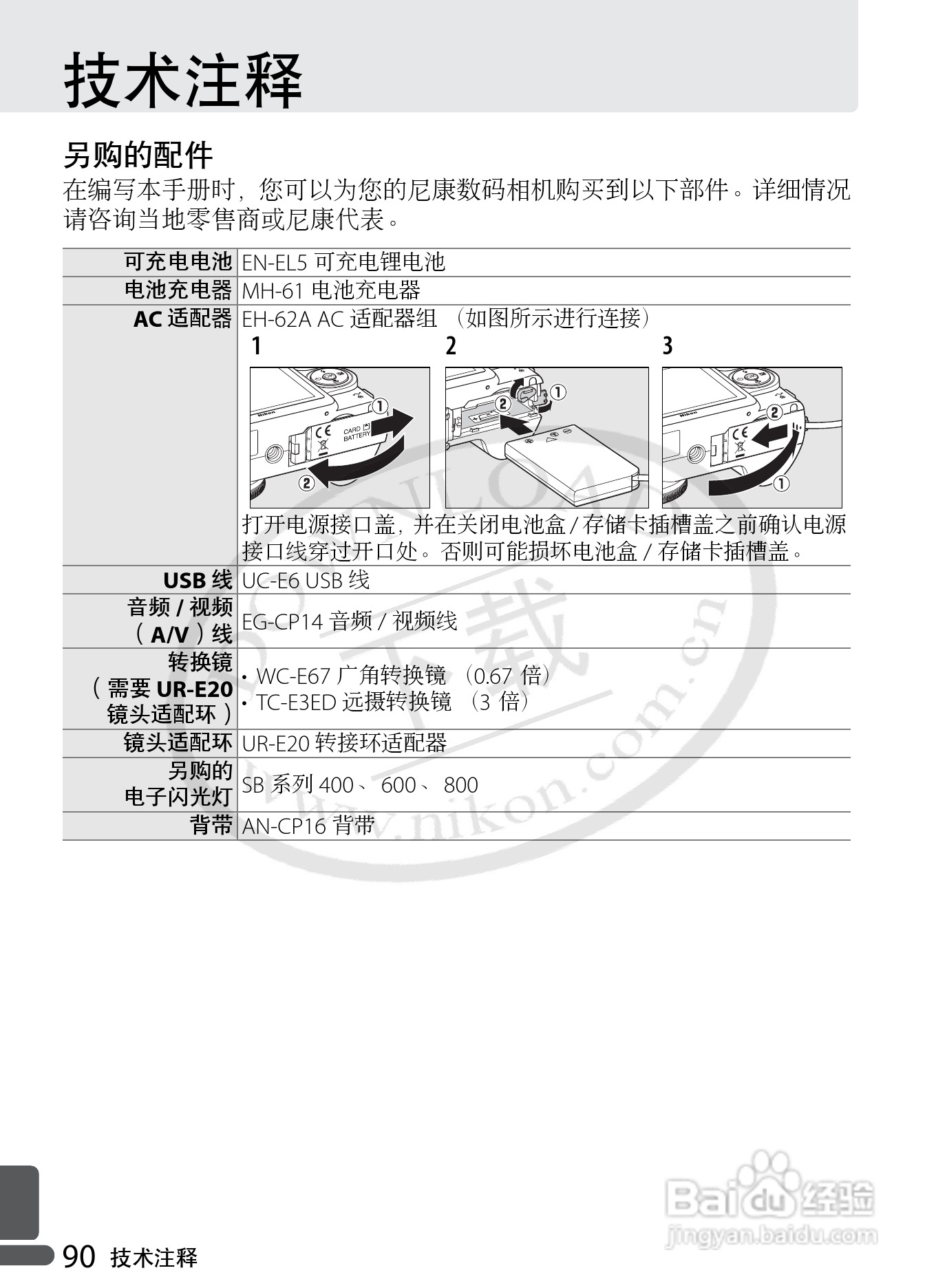 Nikon COOLPIX P5000数码相机用户手册:[11]