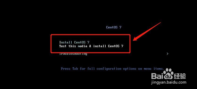 如何安装centos7