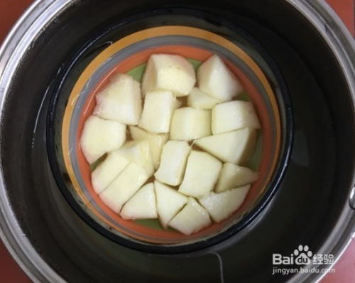 蒸苹果水怎么做