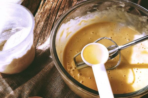 奶油水果可丽饼