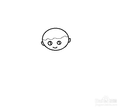 怎么画拍皮球的男孩