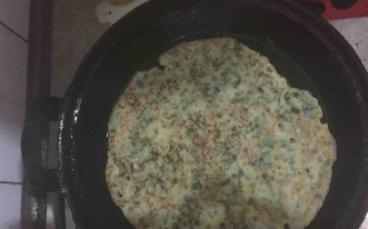 美味韭菜鸡蛋饼