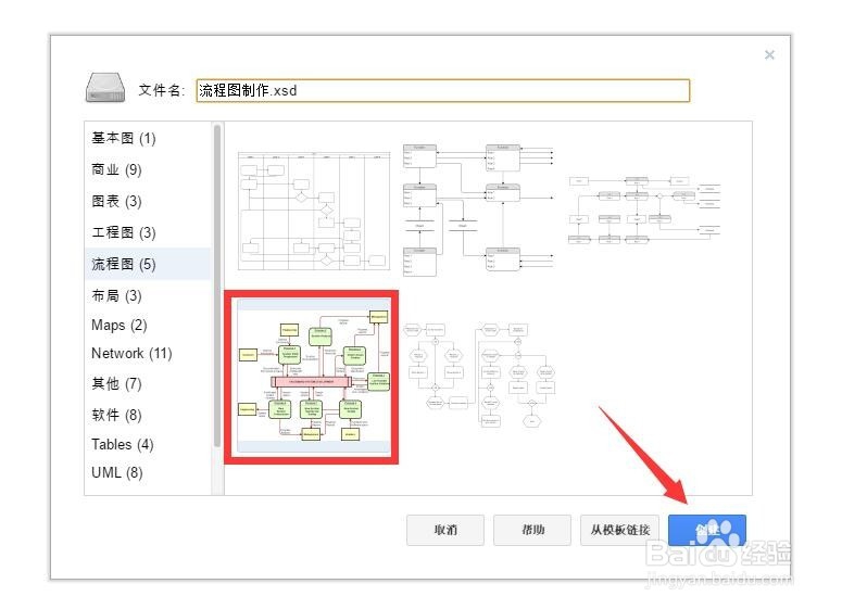 怎么绘制流程图 利用软件制作流程图方法