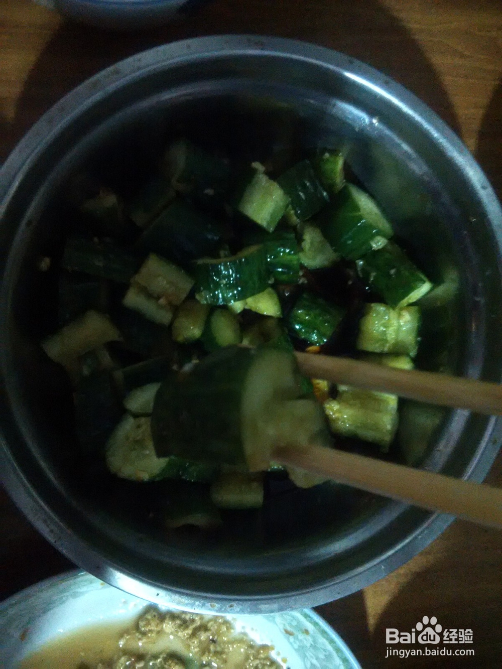 家常菜清拍黄瓜