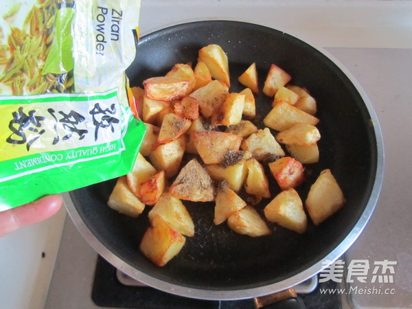 孜然土豆的做法