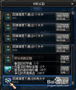 DNF刷怪技巧：[1]守护者祭坛刷图技巧及奖励