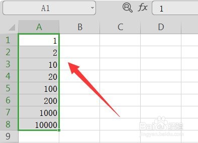 excel如何按单元格数值的大小进行排序操作