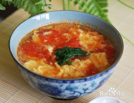 西红柿鸡蛋疙瘩汤的家庭做法