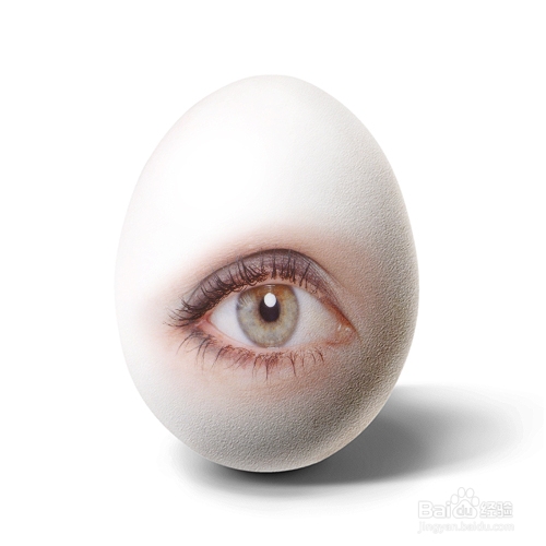 利用Photoshop制作鸡蛋上的眼睛教程