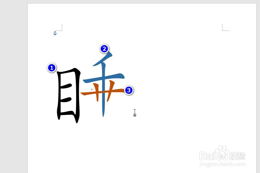 睡字怎么记忆