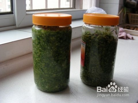 韭菜花酱的做法