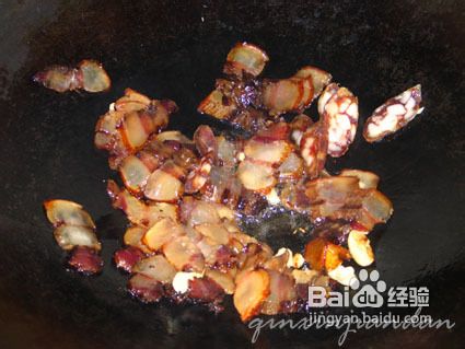 春笋炒腊味