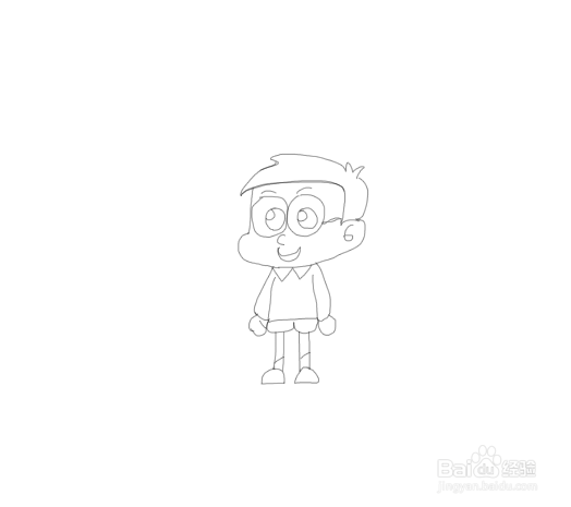 线条画人物怎么画,怎么画线条人物