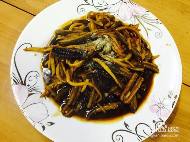 响油鳝丝的做法