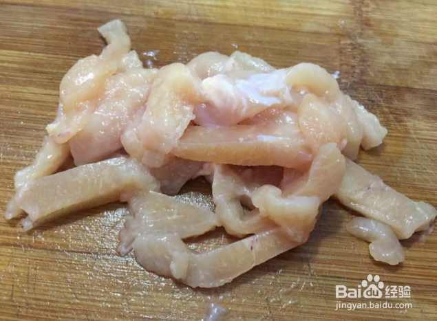 青椒鸡脯肉怎么做