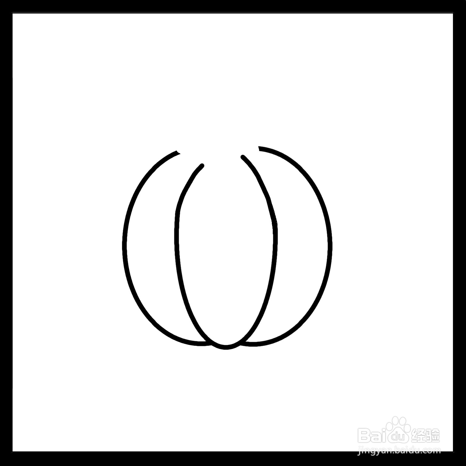 怎么画南瓜简笔画(儿童简笔画)