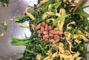鸡蛋炒菠菜的简单做法