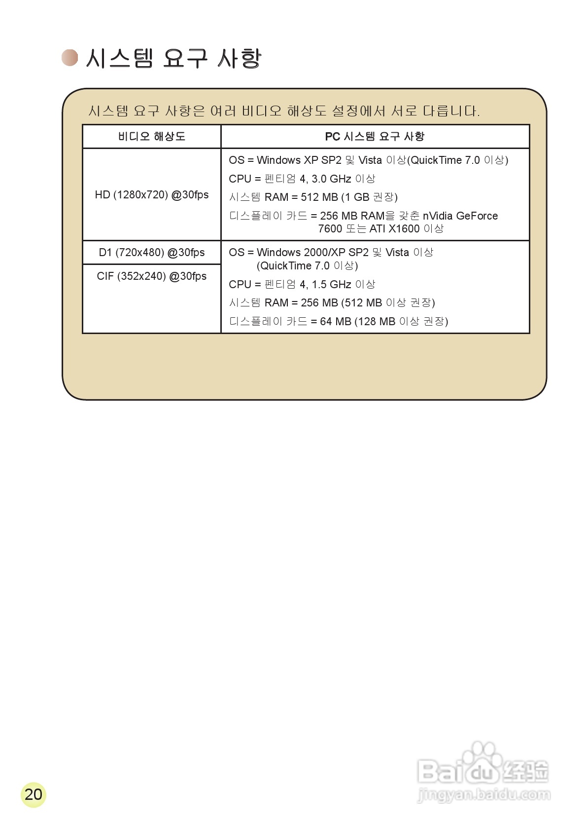 爱普泰克AHD-1数码摄像机使用说明书:[25]