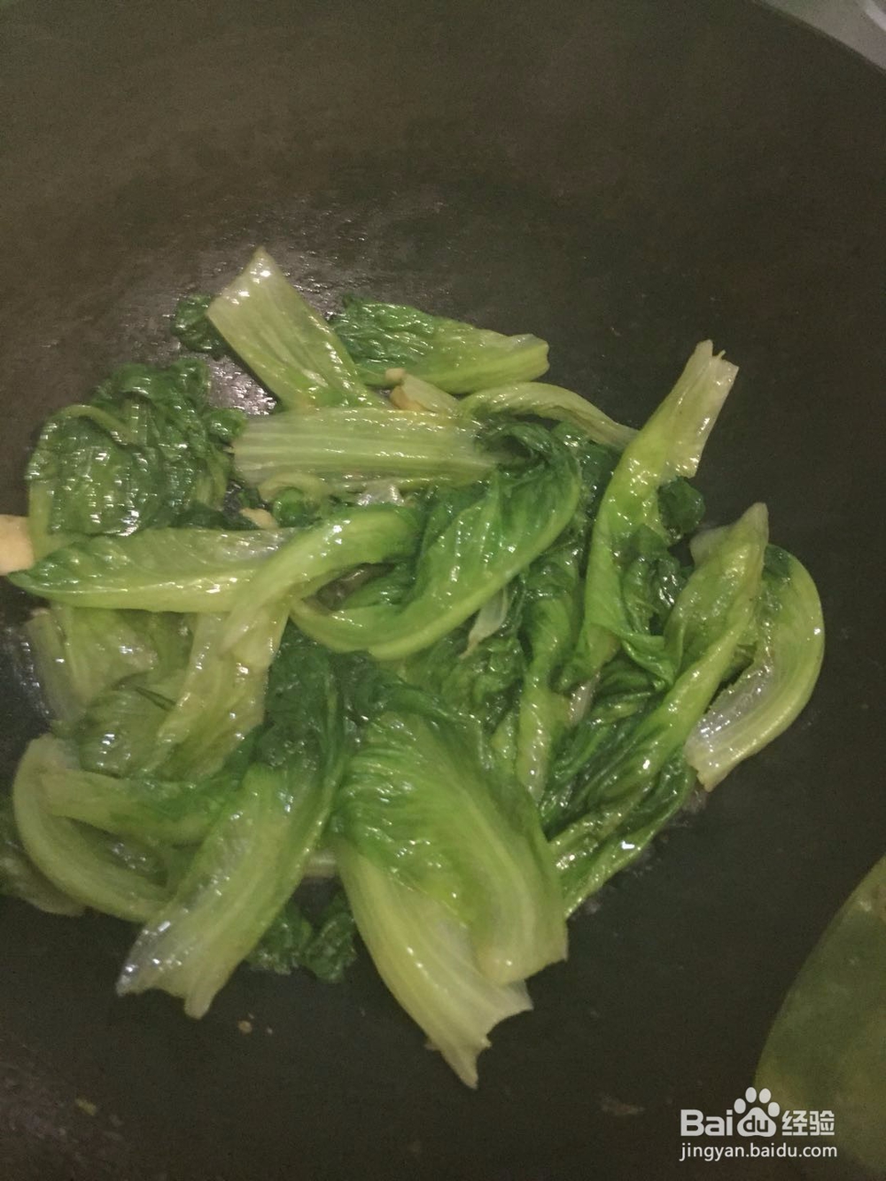 生抽炒生菜的做法