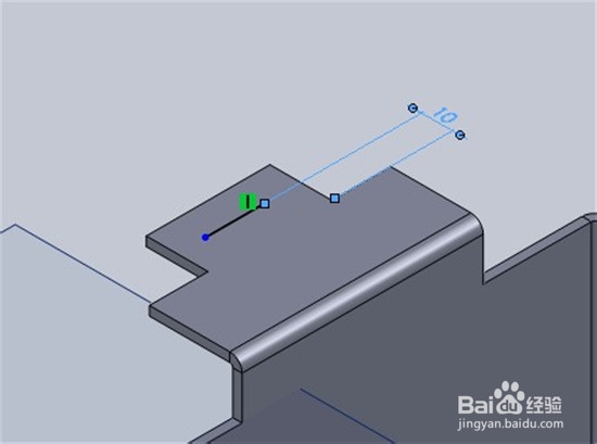 钣金的绘制(Solidworks)：[9]折弯薄片