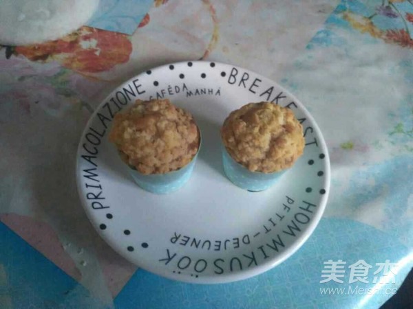 金宝酥粒苹果玛芬蛋糕