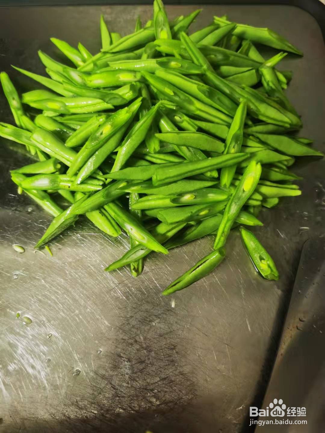 家常菜爽口的清炒四季豆