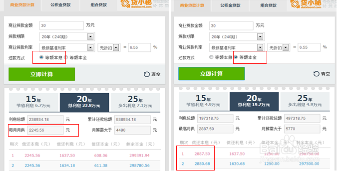 选购房屋心得：[4]还款方式比较