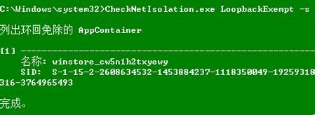 解除Windows8系统中Modern应用的网络隔离的限制