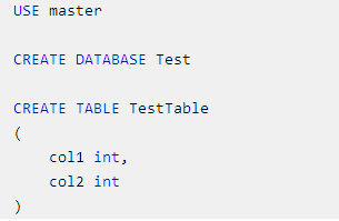 SQL Server数据库语基础知识