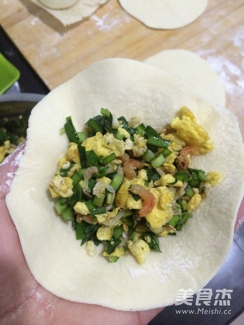 韭菜鸡蛋馅饼