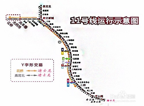 11线地铁站线路图图片