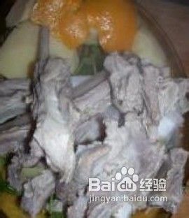 果味羊排的做法