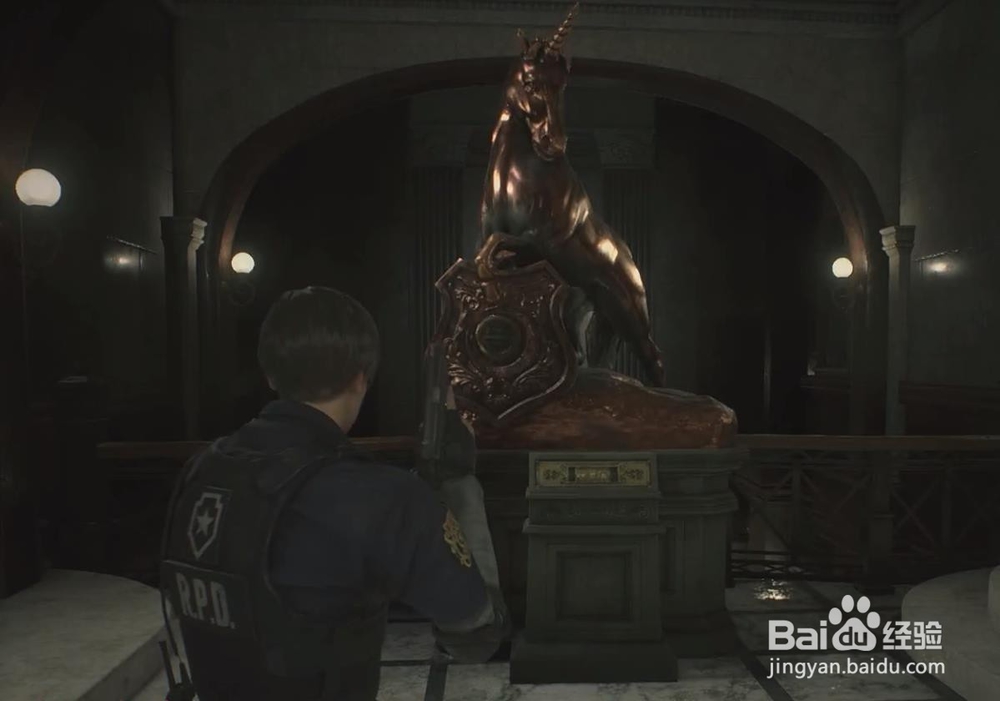 生化危机2重制版 独角兽雕像密码是多少？