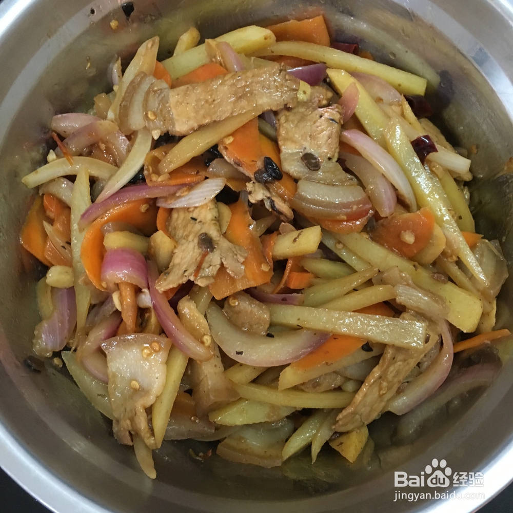 三鲜回锅肉的做法