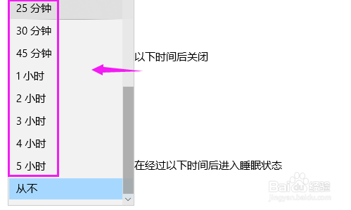 win10设置电脑屏幕是否熄屏?