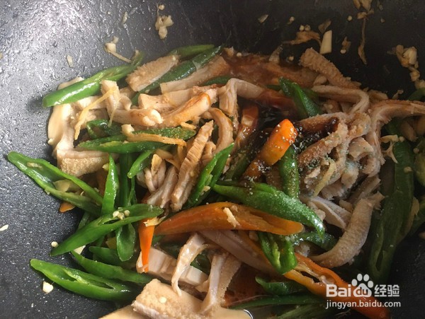 怎么做爆炒牛肚