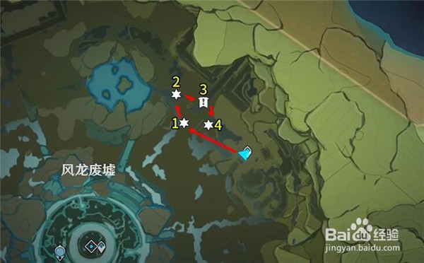 原神古时孤影活动风龙废墟勘测点位置一览