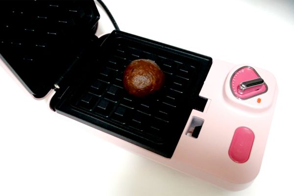 布朗熊卡通华夫饼