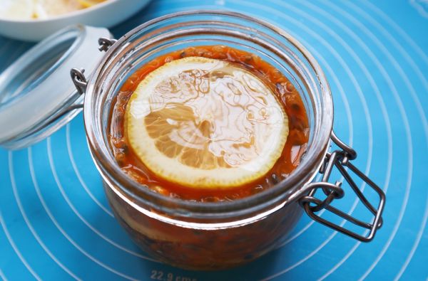 百香果蜂蜜柠檬茶