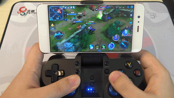 北通手游P1手游手柄《王者荣耀》夏侯惇技能